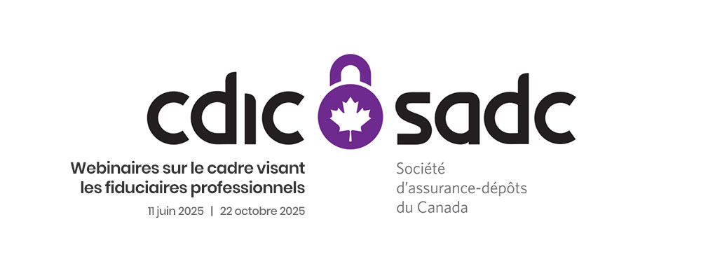 Webinaire sur le cadre visant les fiduciaires professionnels