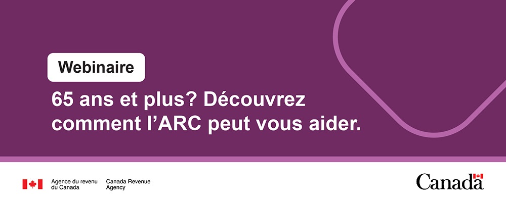 Prestations et crédits pour les adultes de 65 ans et plus
