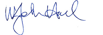 CWO John Hall Signature